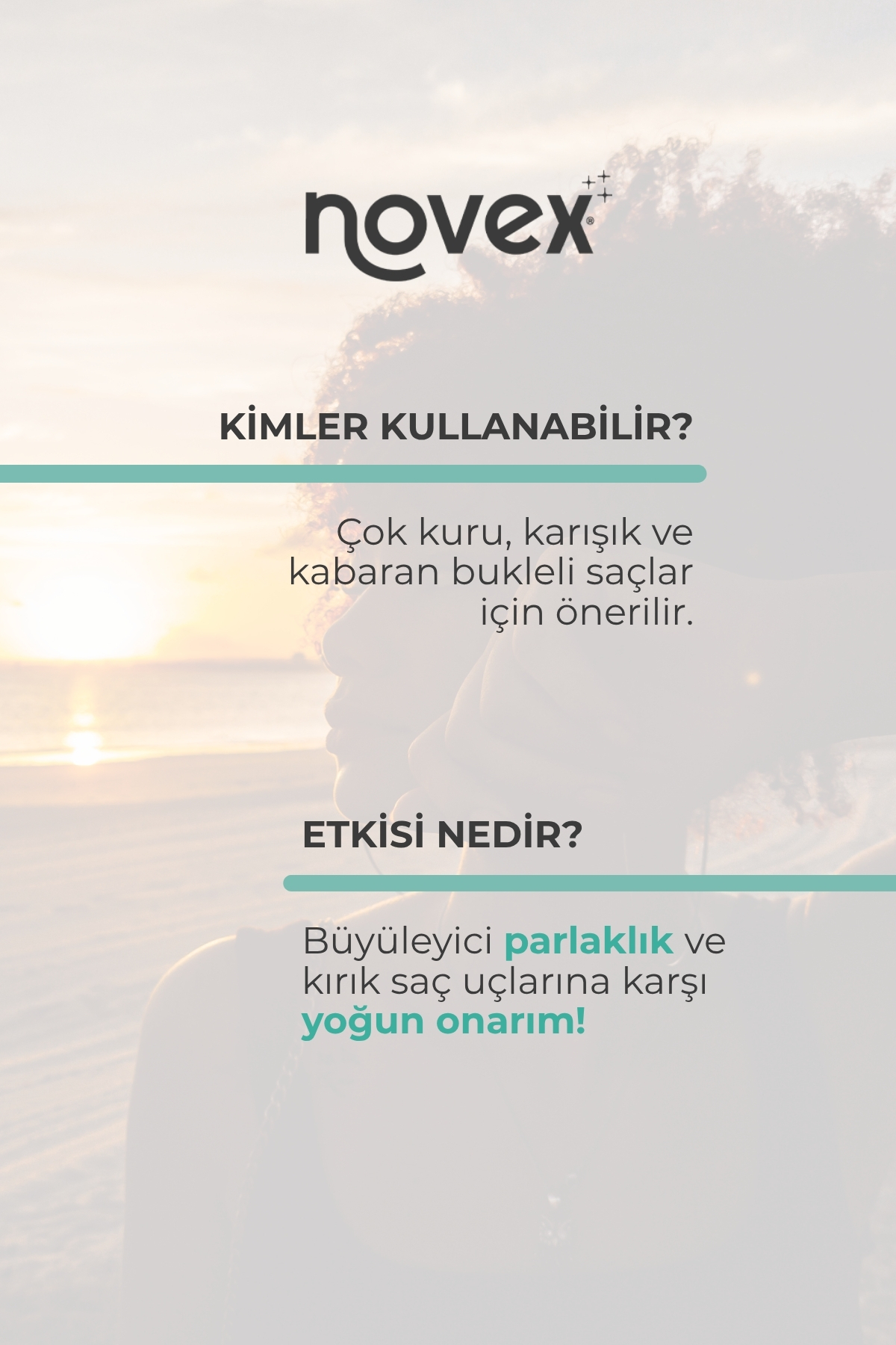 Mystic Black - Kuru Bukleli Saçlar Için Onarıcı Şampuan 300ml Saç Kremi 300ml — 8761200037462 — تصویر 4 از 5
