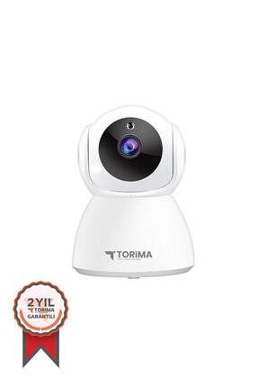 Torima Güvenlik Kamerası 360 Derece Dönebilen Full Hd Smart Ip Kamera CMR8 Beyaz