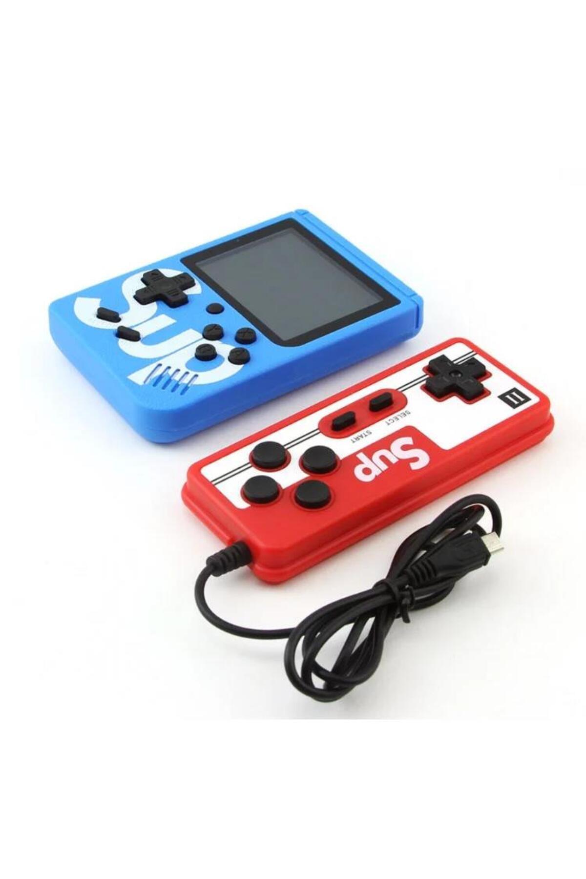 Torima GC-01 Çift Kol 400 Nostalji Oyunlu Mini Atari Mavi