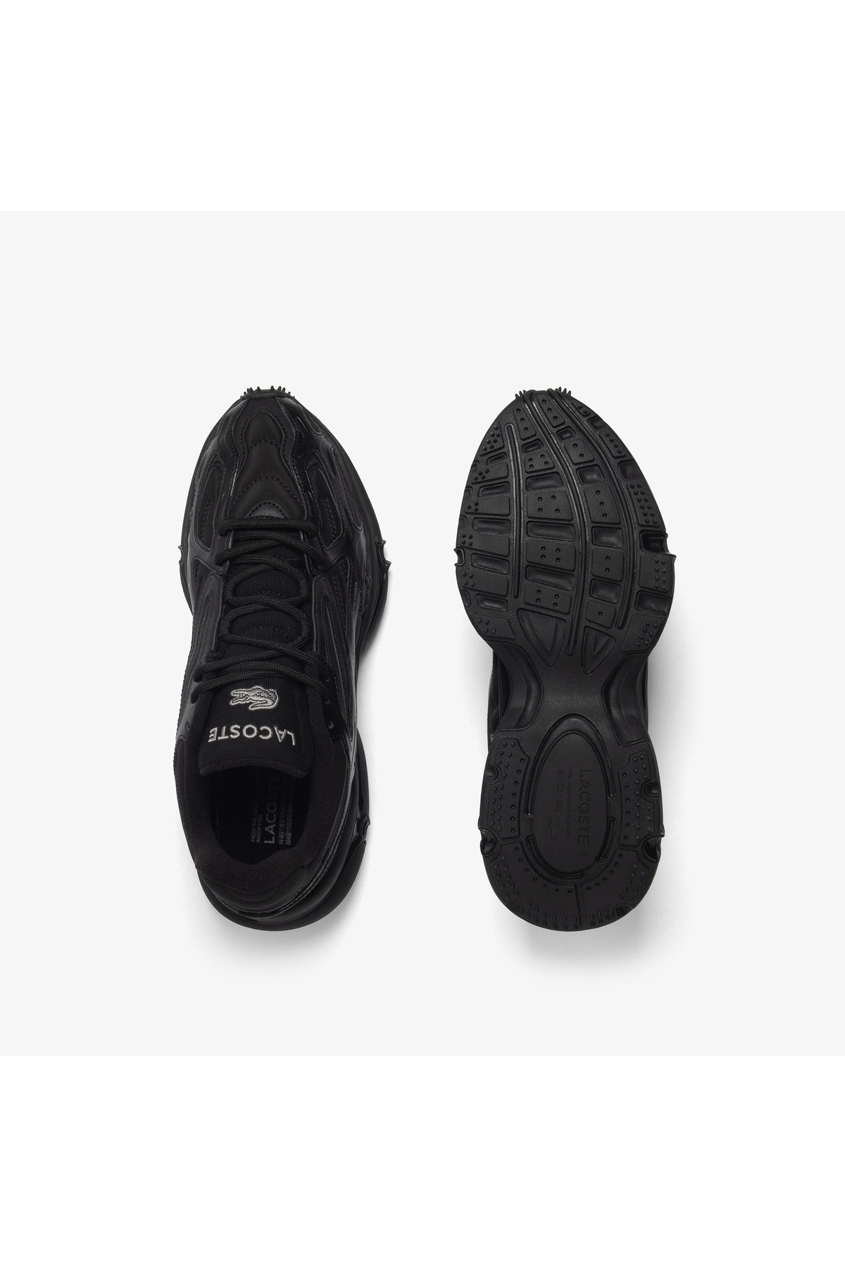 Lacoste L003 2K24 Erkek Siyah Sneaker görsel 4