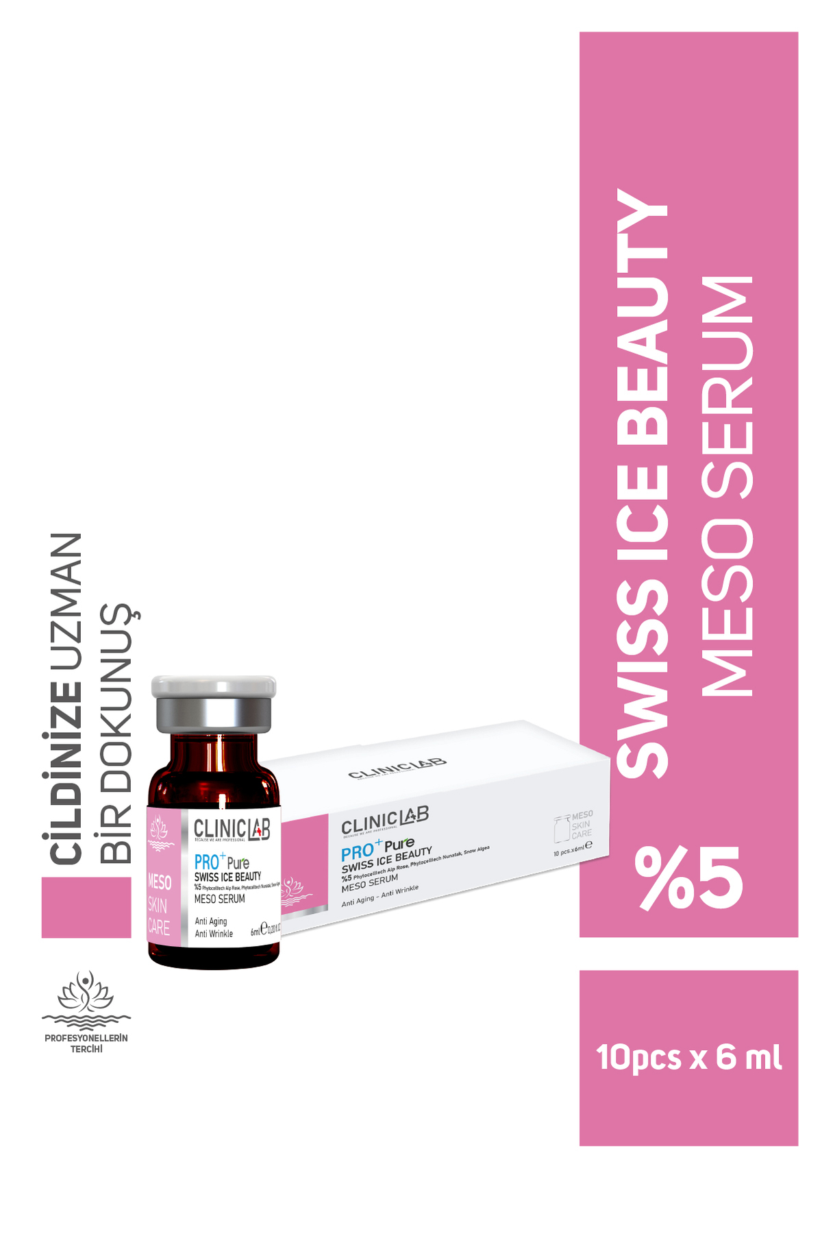 Cliniclab Swiss Ice Beauty Meso Serum 6 ml X 10 Adet - Fiyatı