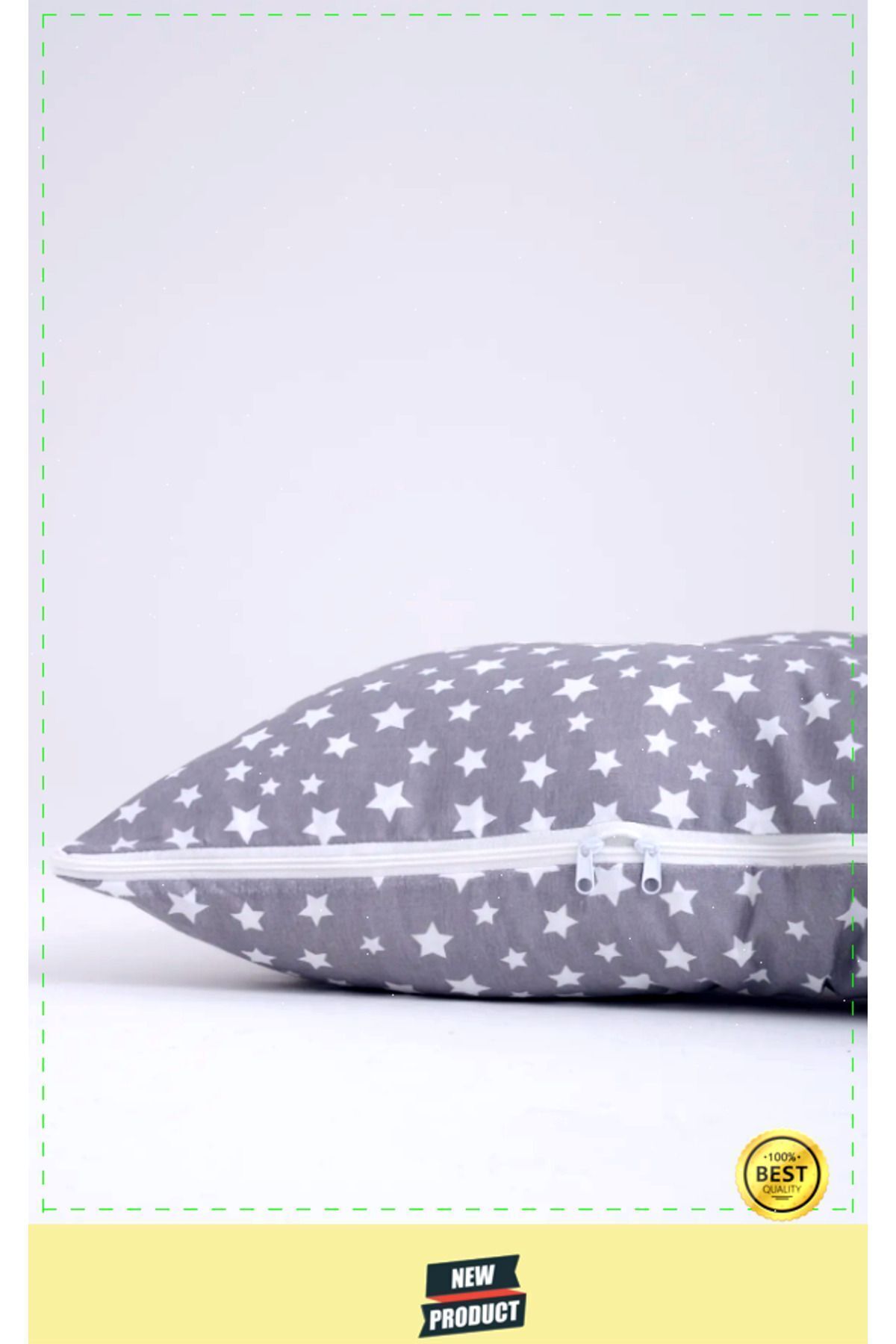 OMZ Yıkanabilir Kılıflı Sırt Bacaklar ve Göbek Destekli Hamile Yastığı fotoğrafı 5 (önizleme)