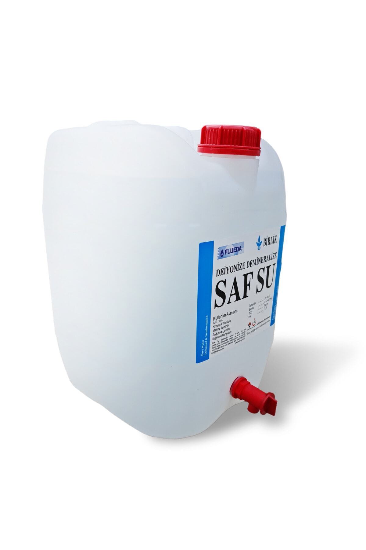 Birlik Deiyonize Demineralize Saf Su 20 Lt - 0 Ppm