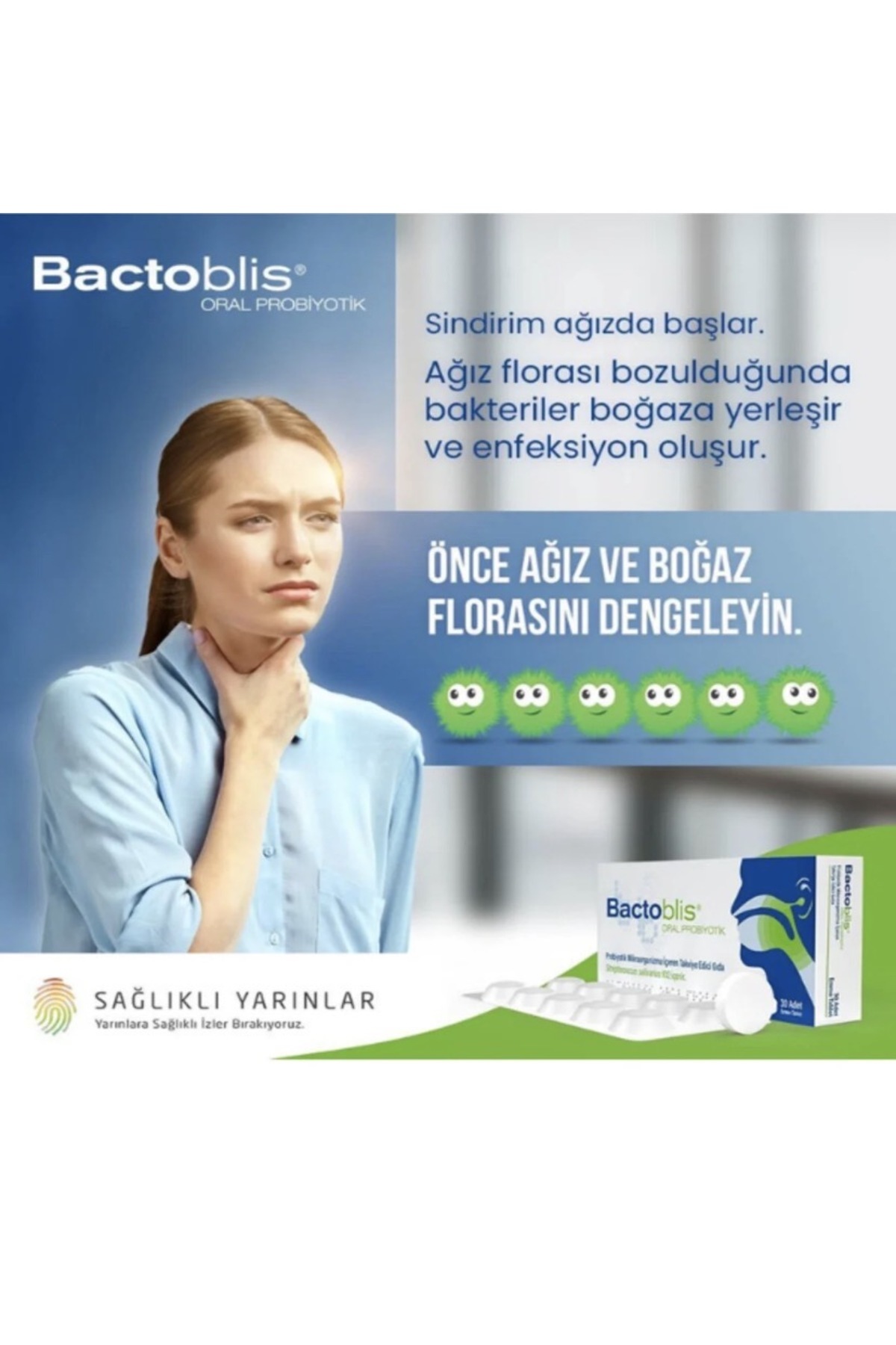 BACTO Oral probiyotik Bactoblis 30 tablet - Fiyatı, Yorumları