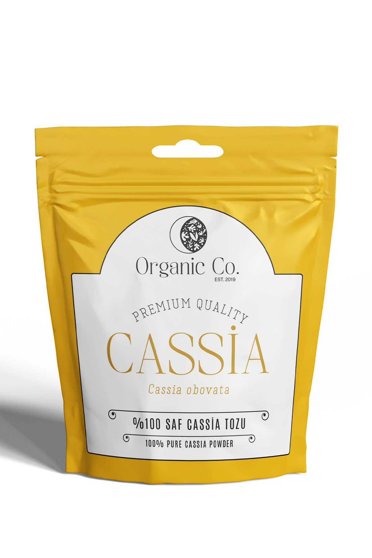 Doğal Ve Kimyasalsız Saf Cassia Tozu (SAÇ BOYAMA VE BAKIM) — طلایی Cassia 100gr.