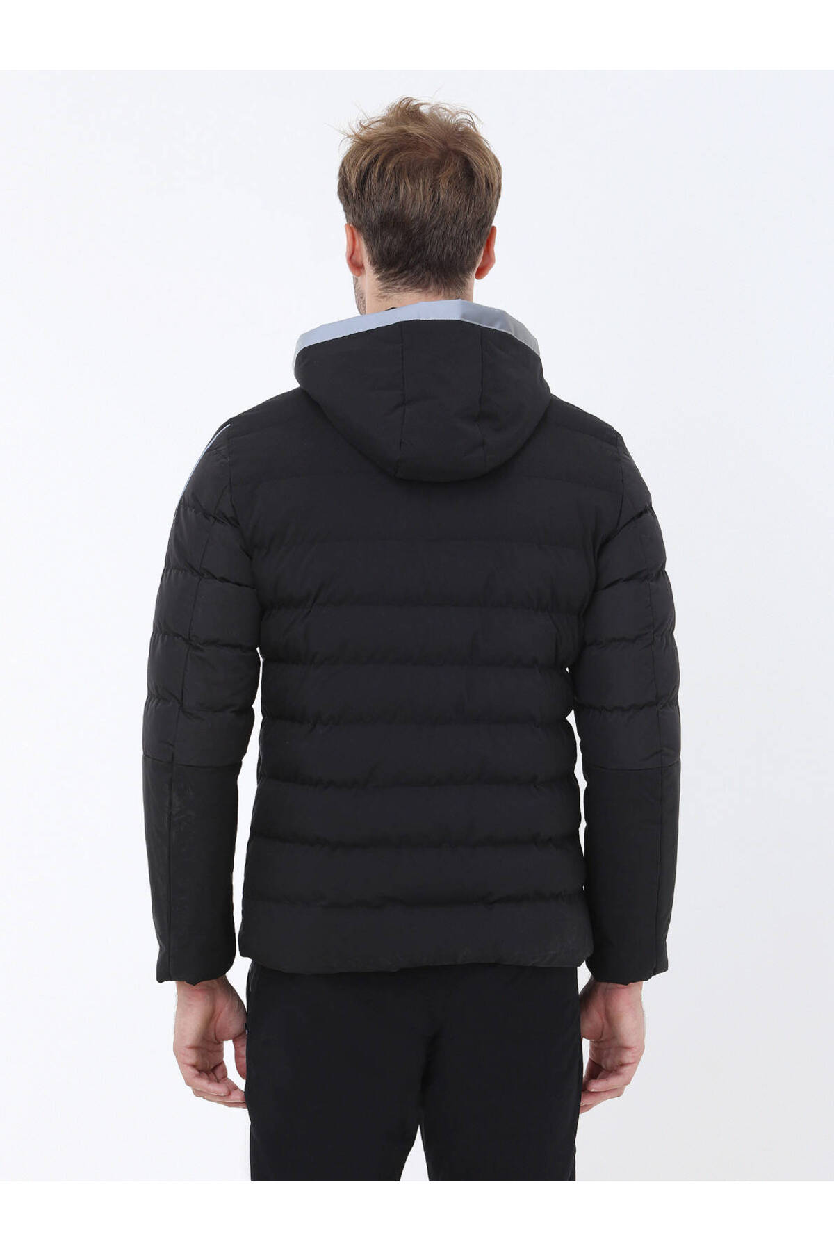 کاپشن مردانه راسته آستین بلند | Kip 10144724-100 - تصویر 5