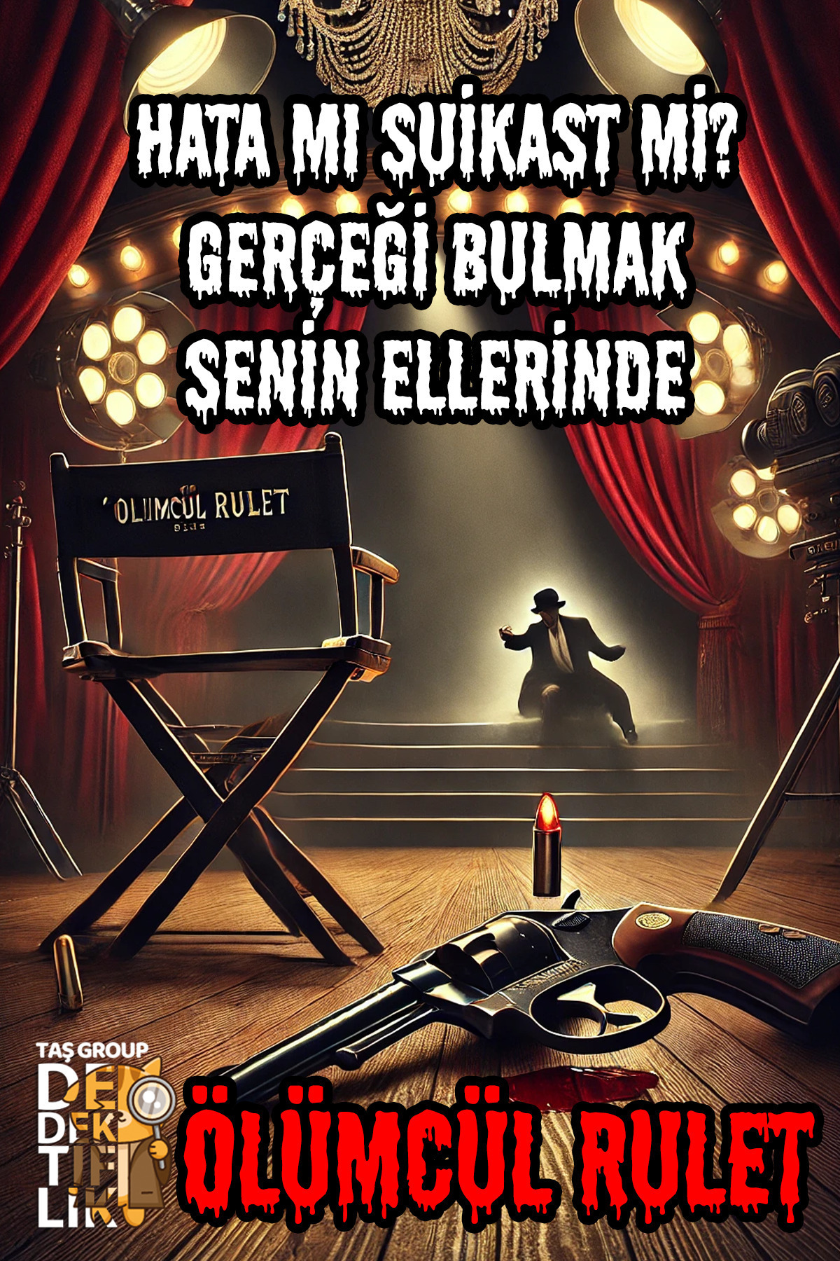 Taş Group Dedektiflik Dedektiflik Oyunu 4 Dava Tek Pakette - Cinayet Oyunu - Kutu Oyunları - Parti Dedektif Oyunu fotoğrafı 4 (önizleme)