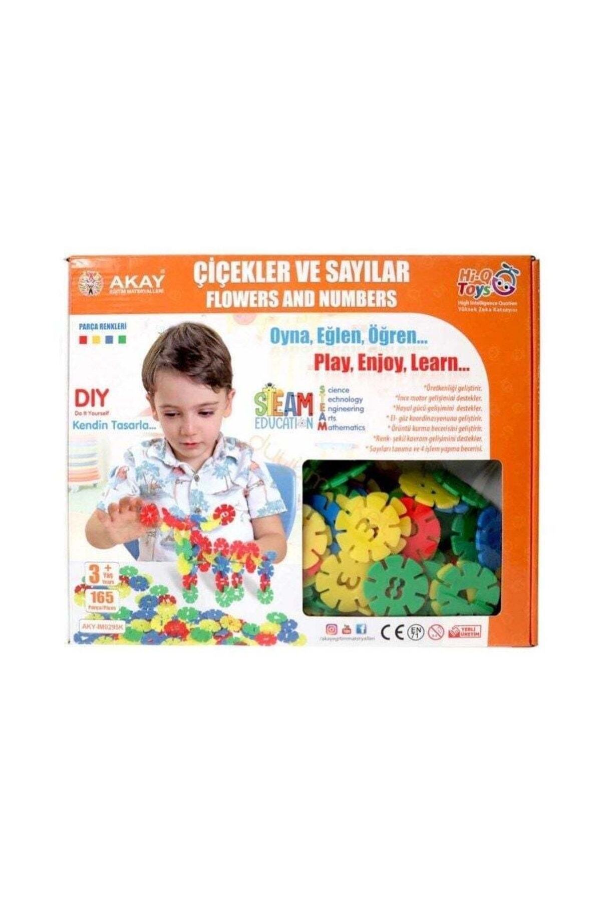 کارت‌های مقوایی بلوک‌های ساختمانی شکل‌ها و گل‌ها K 165P