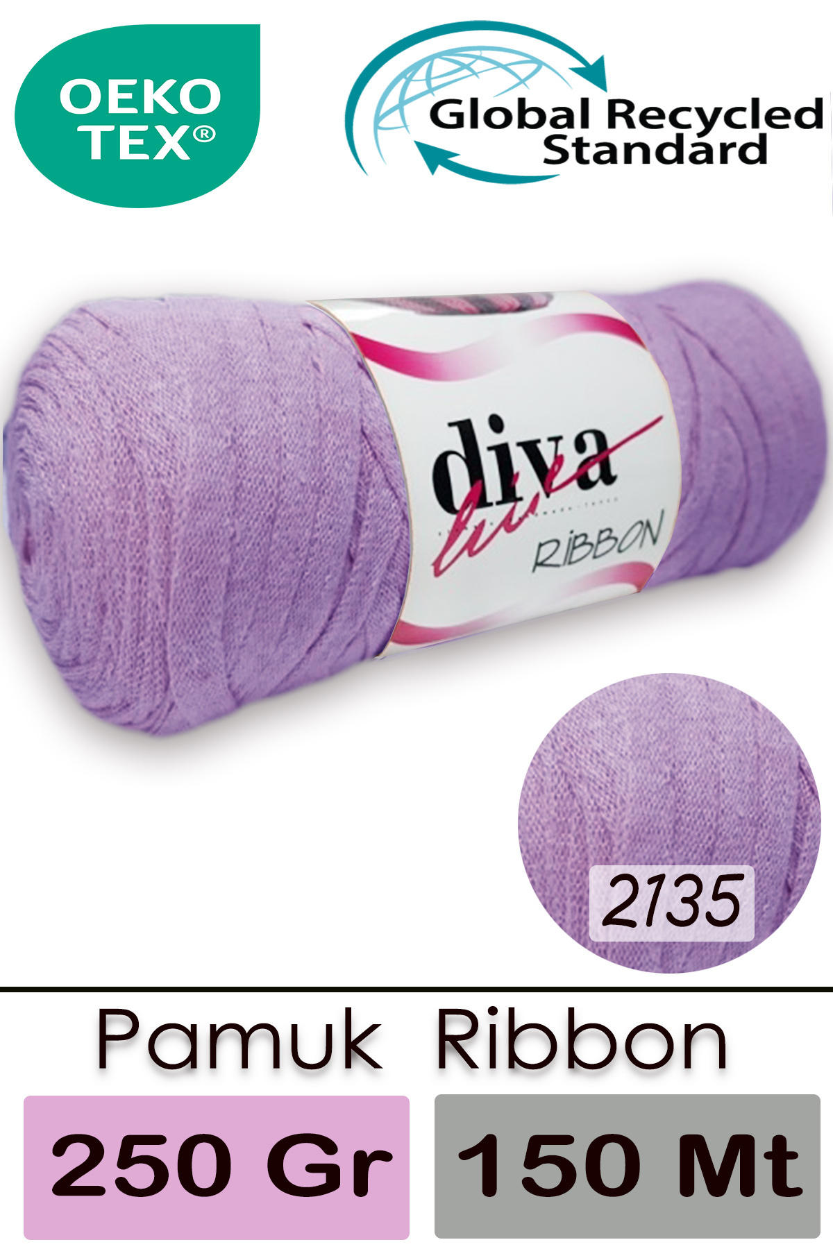 Diva Ribbon 2135 Purple