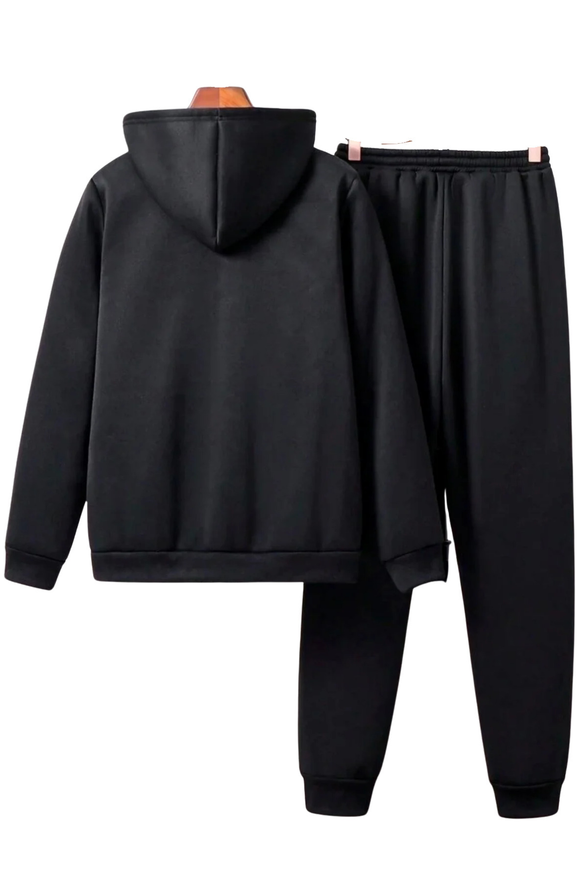 DEEPSENSE Férfi téli alsó felső rész cipzáras öltöny pulóver melegítőnadrág alkalmi mindennapi iskolai sportruházat