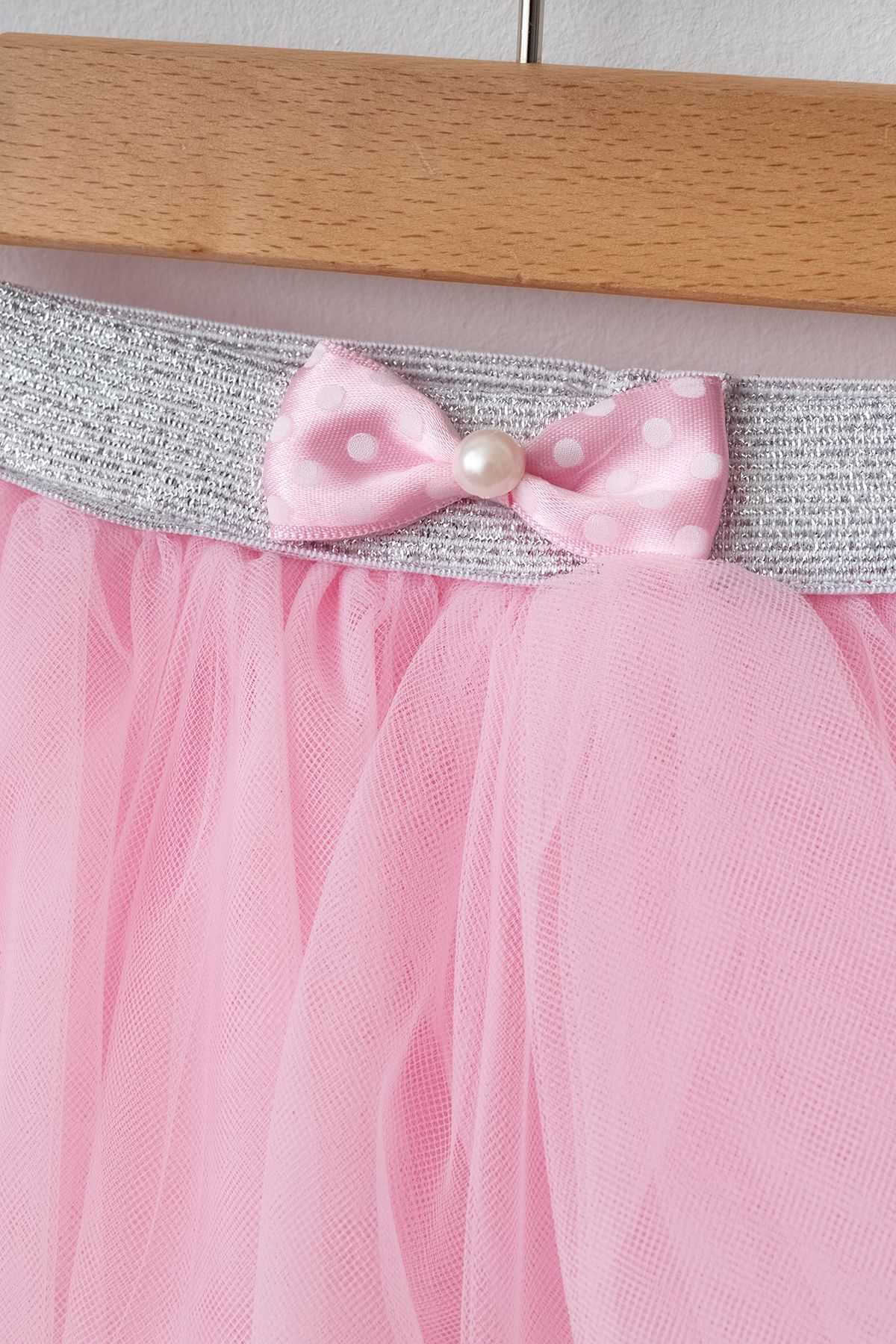 Petite Ponpon Baby Kız Bebek Doğum Günü Parti Kıyafeti Tütü Etek Diş Buğdayı fotoğrafı 4 (önizleme)