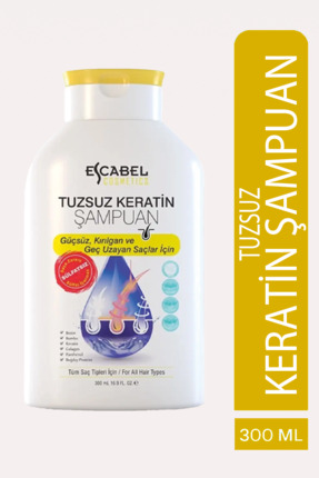 Escabel Sülfatsız Tuzsuz ve Paraben'siz Şampuan