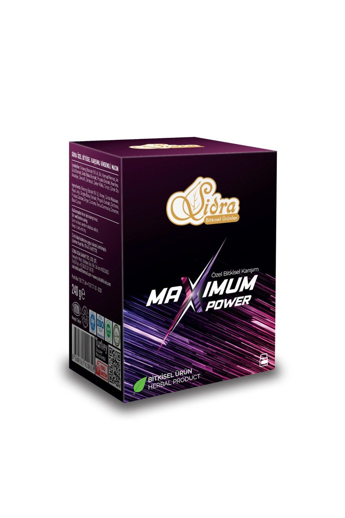 Maximum Power Ballı Bitki 240 gr Tek Kullanım Macun — TYCR9NRMZN172087297344801 — تصویر 3 از 6