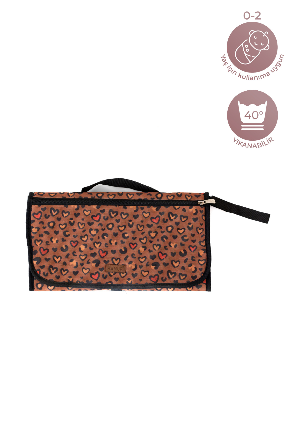 HAMUR Bebek Alt Açma Bakım Çantası Organizerli Anne Bebek Yenidoğan Değiştirme Minderi Bb-501 fotoğrafı 7 (önizleme)