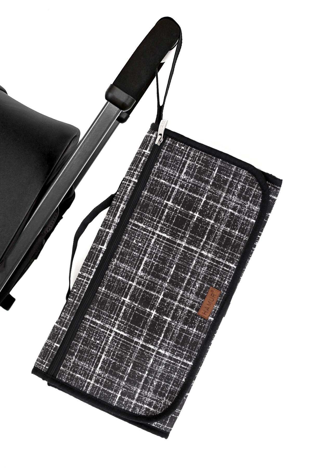 HAMUR Bebek Alt Açma Bakım Çantası Organizerli Anne Bebek Yenidoğan Değiştirme Minderi Bb-506 fotoğrafı 2 (önizleme)