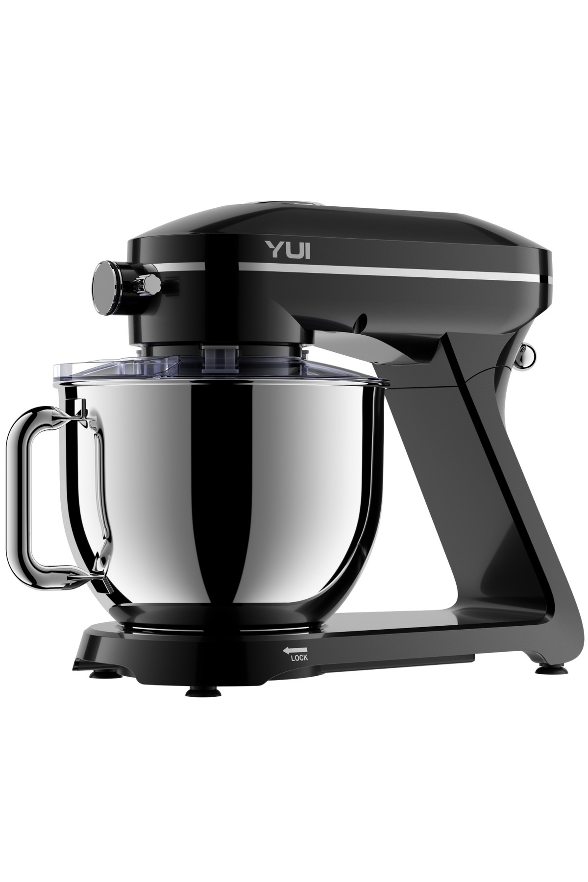 Yui Easy Chef M129 1800w Güçlü Döküm Metal Stand Mikser Siyah