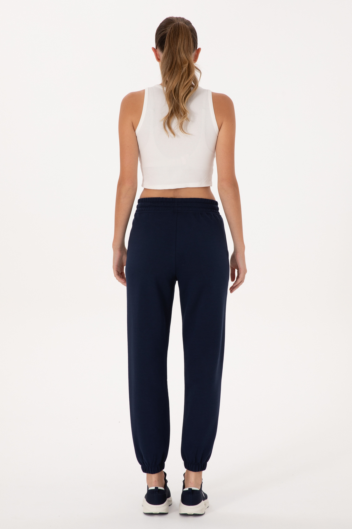 U.S. Polo Assn.  Kadın Lacivert Jogger Eşofman Altı 50306710-VR033 - Görsel 4