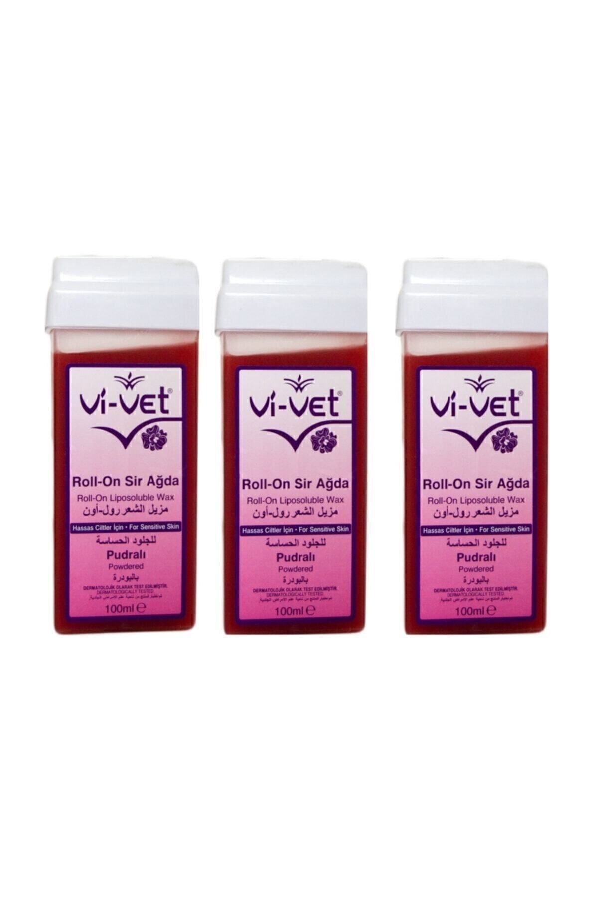 Kartuş Roll-on Pudralı Sir Ağda 100 ml x3 Adet — vivet99 — تصویر 2 از 3