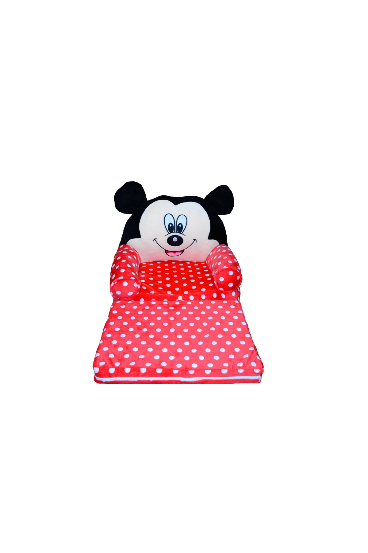 Toyska Fotoliu Din Plus Extensibil Mickey Mouse Cu Buline, 80x50 Cm - One Size