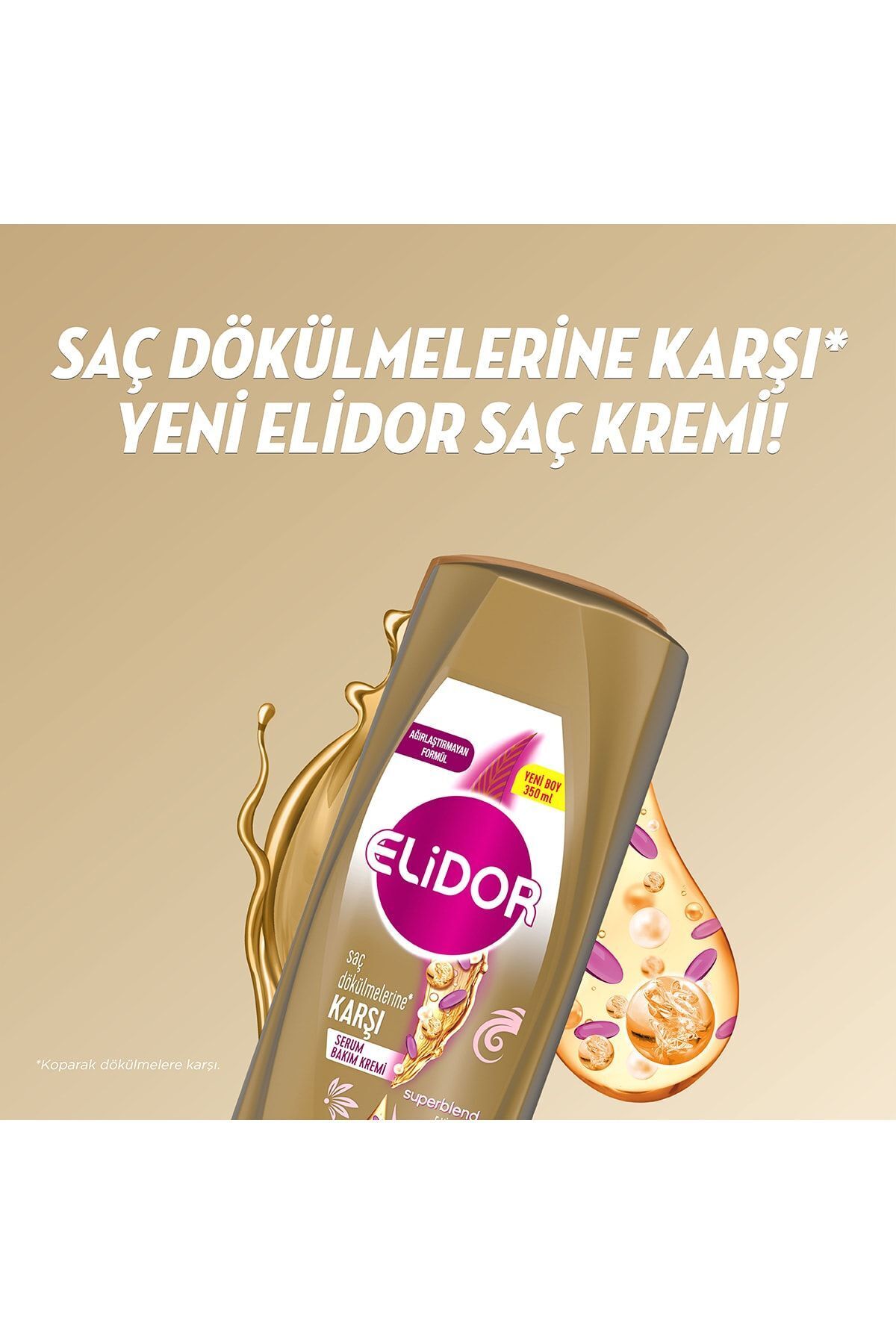 Saç Dökülmelerine Karşı Saç Bakım Kremi 350 Ml — 8683130046067 — تصویر 4 از 8