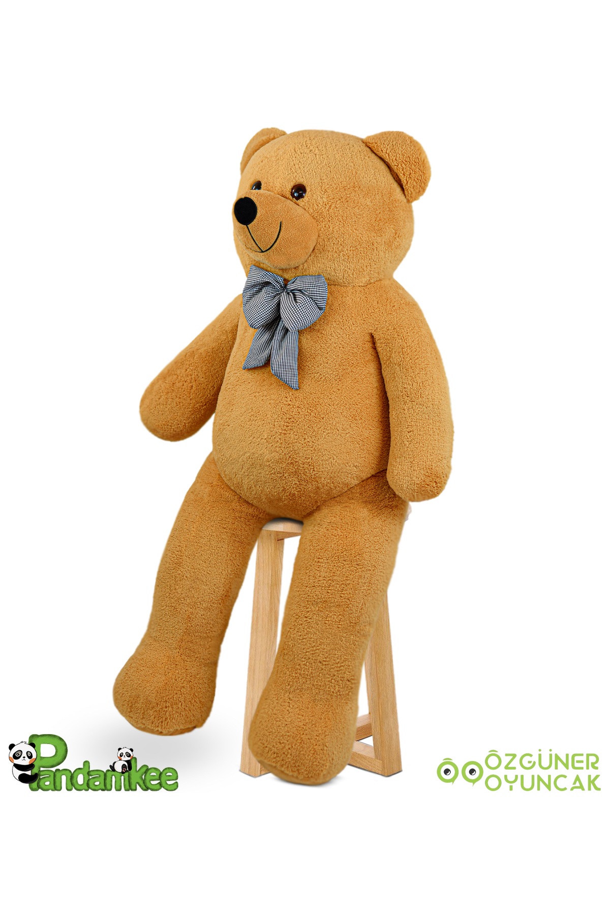 Özgüner Oyuncak Dev Büyük Peluş Ayıcık 170 cm Ayı (%100 Yerli) fotoğrafı 4 (önizleme)