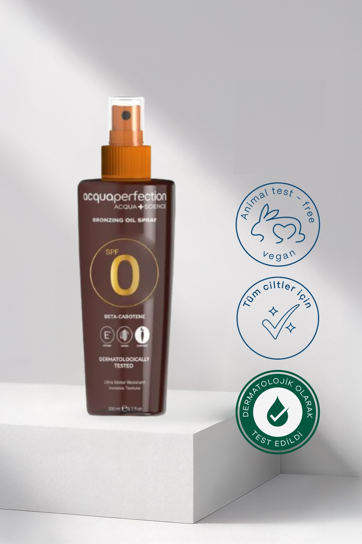 Acqua Perfection Bronzlaştırıcı Yağ SPF 0 200 ML