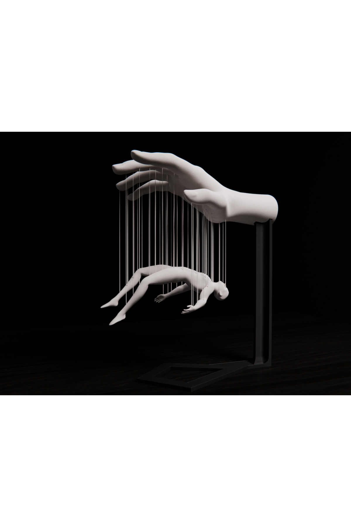 Overtaken Figürü – 3D Baskı Koleksiyon ve Dekoratif Biblo (15 cm)