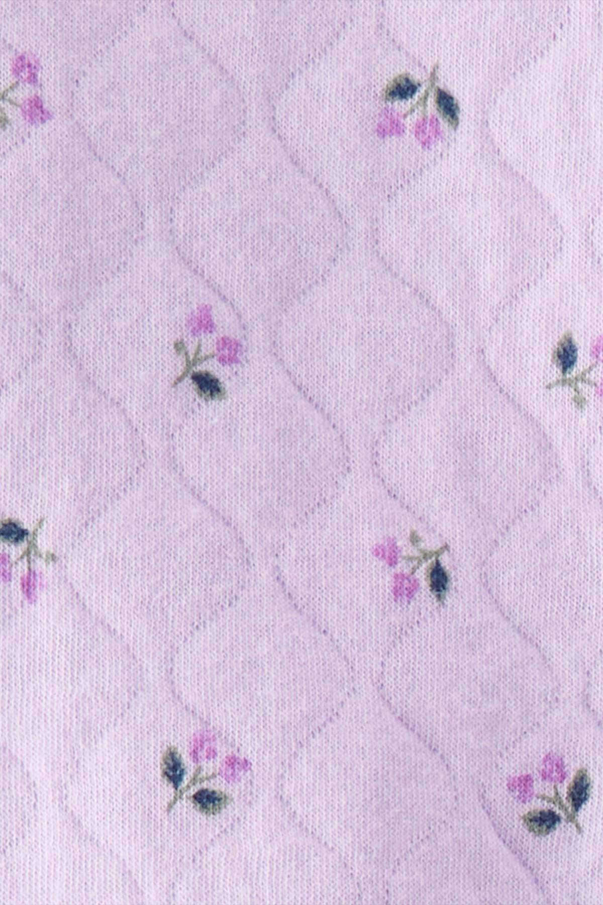 Carter's Kız Bebek Mor 3Lü Hırkalı fotoğrafı 2 (önizleme)