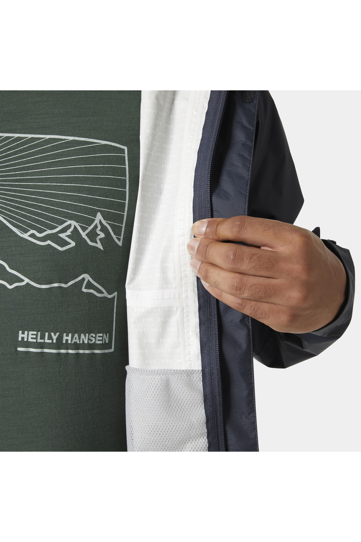 Helly Hansen  Loke Erkek Alpine Frost Yağmurluk Mont 2.0 - Görsel 3