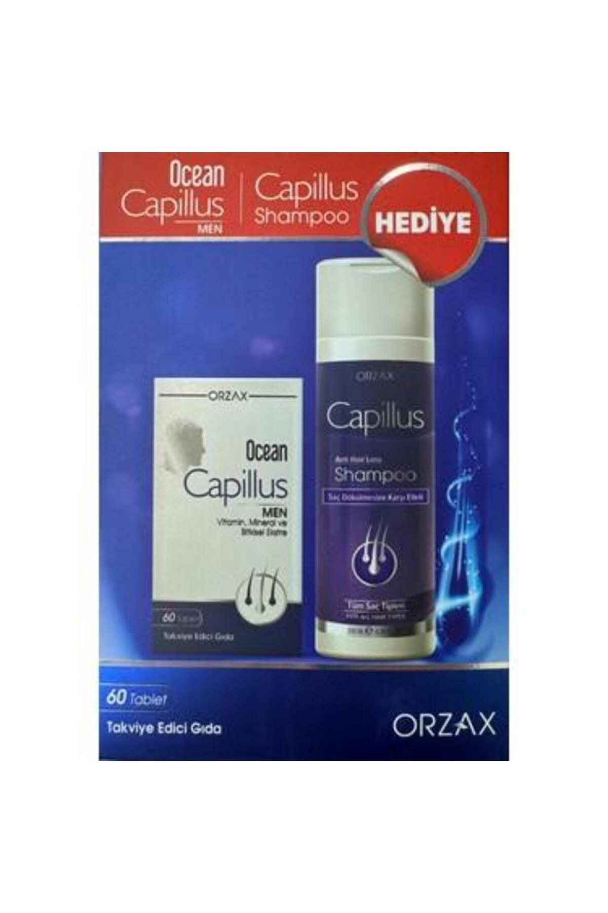 ASFSTORE Ocean Capillus Men 60 Tablet + Capillus Şampuan 200 ml ...