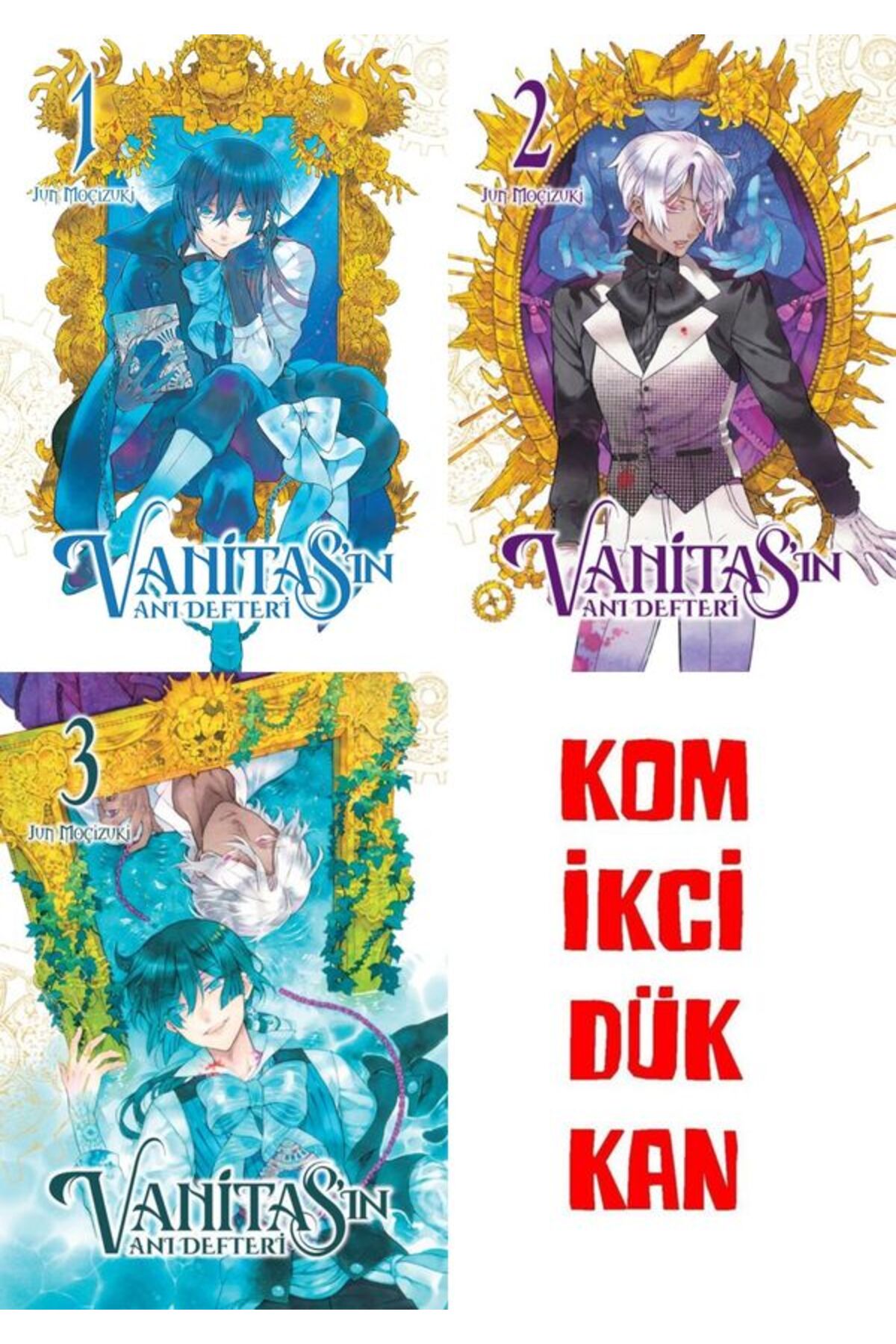 Komik Şeyler Vanitas'ın Anı Defteri 1-2-3 manga seti (3 kitap