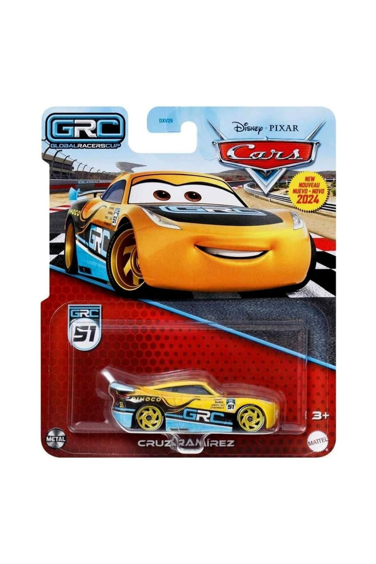 CARS Disney Pixar Cars Arabalar Cruz Ramirez Global Racing Circuit (GRC) Metal Araba