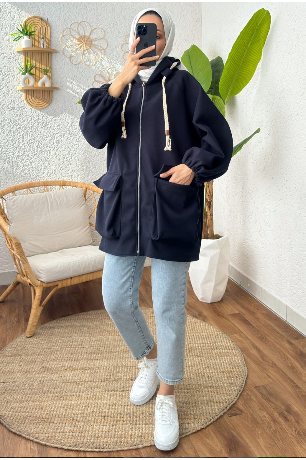 shop Körük cepli kaşe kaban