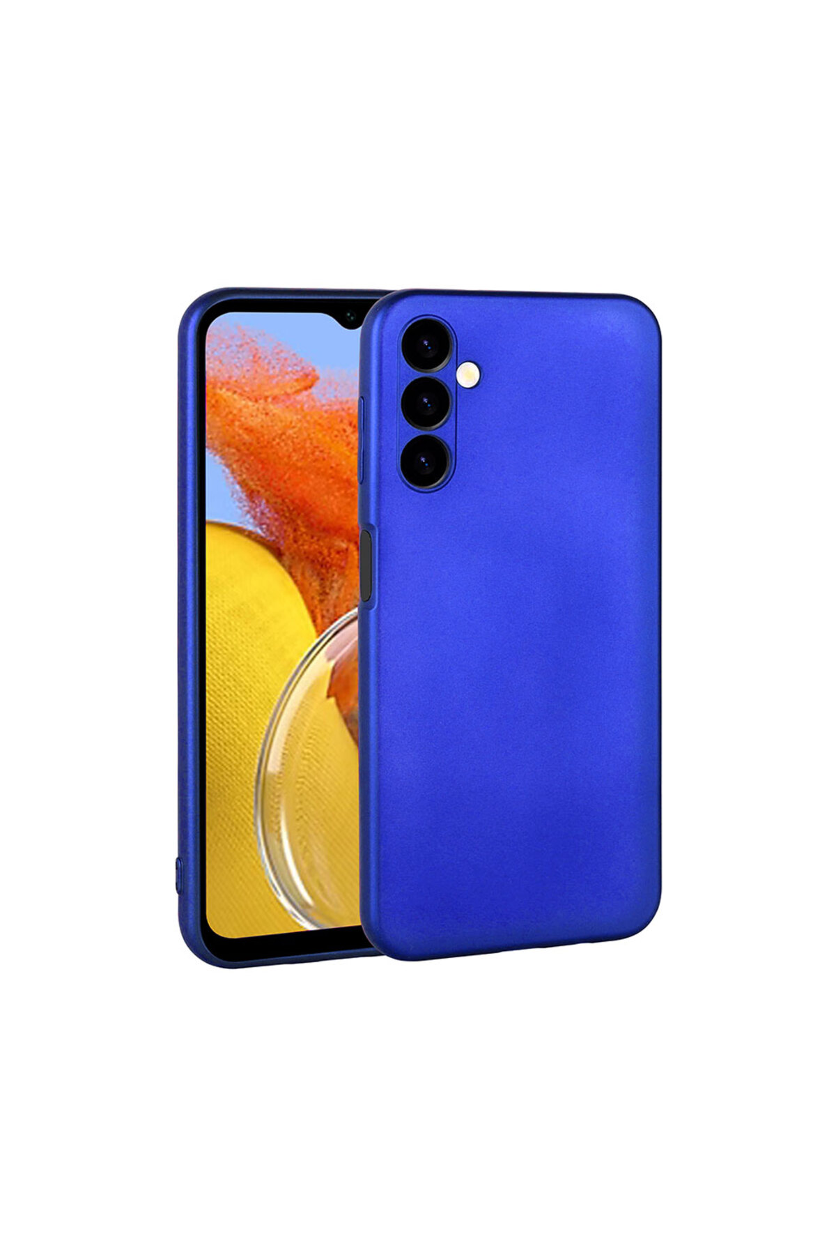 Galaxy M14 Kılıf TYGO Premier Silikon Kapak - Saks Mavi