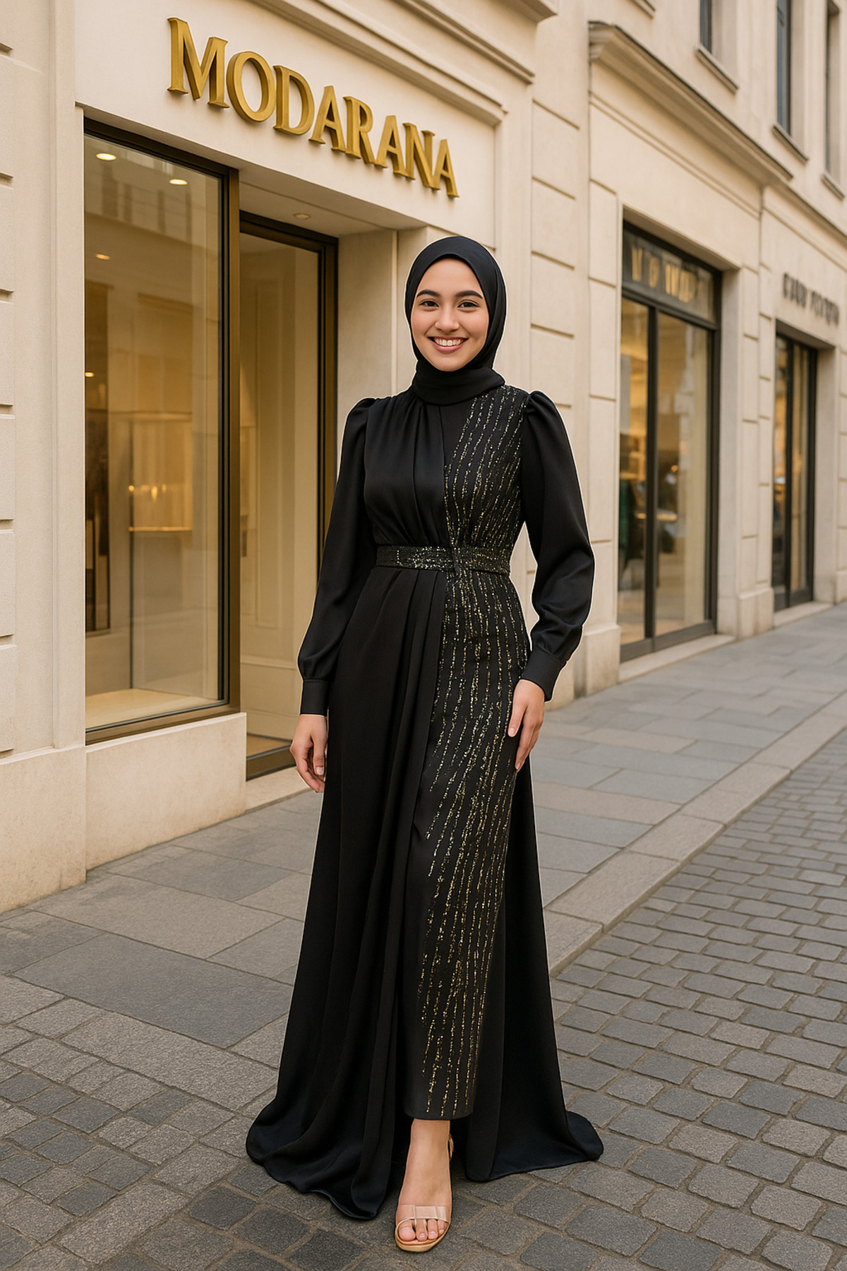 Modarana Zişan Tesettür Abiye