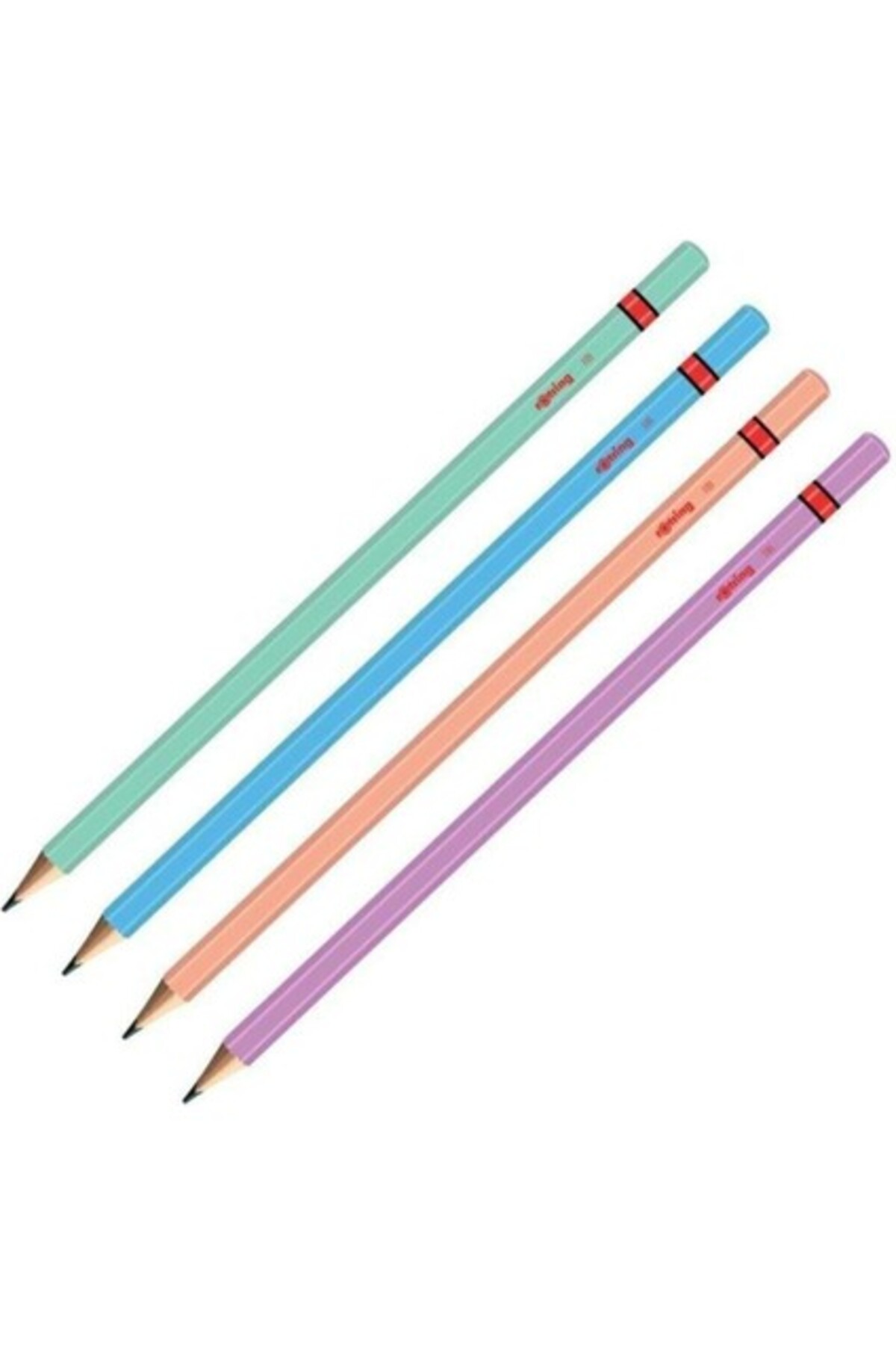 Rotring Hb Metalik Kurşun Kalem Seti 72 Adet
