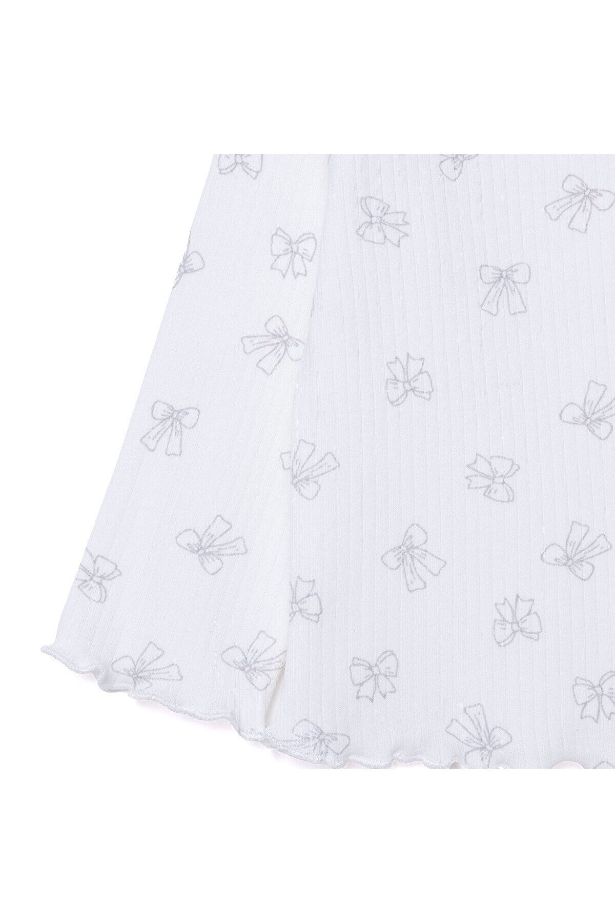 ebebek Hello Baby HelloBaby Kız Bebek Uzun Kol Pijama Takımı İnterlok Bisiklet Yaka Uzun Kol Reçme Paça fotoğrafı 3 (önizleme)