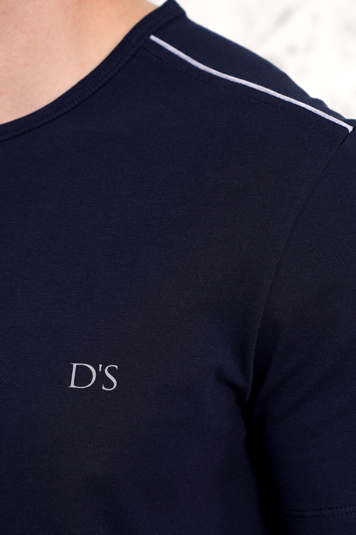 D'S Damat Ds Damat Maschio Pamuk Şort Takım LACİVERT görsel 6