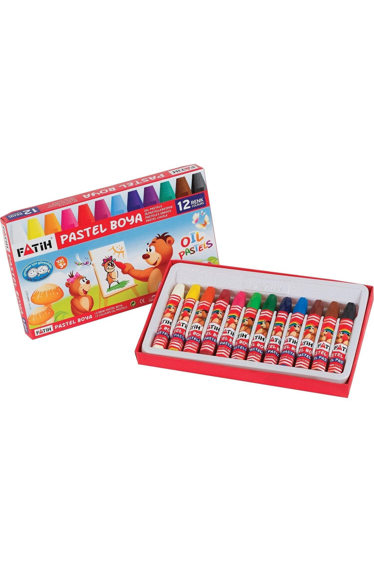 ahsun Pastel Boya 12 Renk