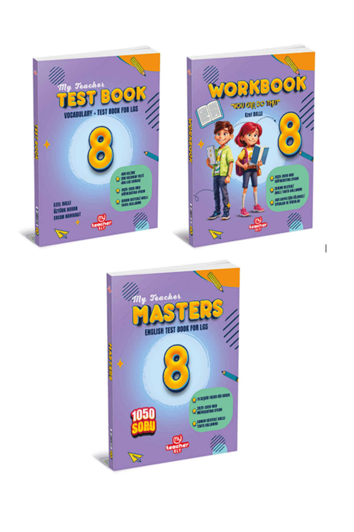 My Teacher Elt 8th Grade Test Book+Master Testbook+Workbook 3