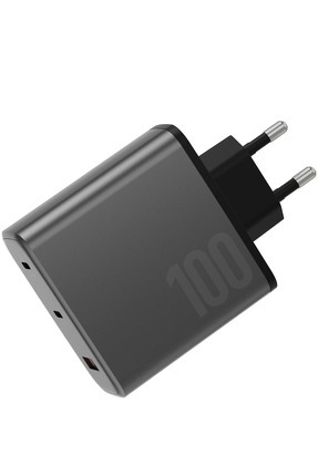 Energea AmpCharge GaN100 2 Adet 100W Type-C ve 30W USB 3.0 Çıkışlı Hızlı Şarj...