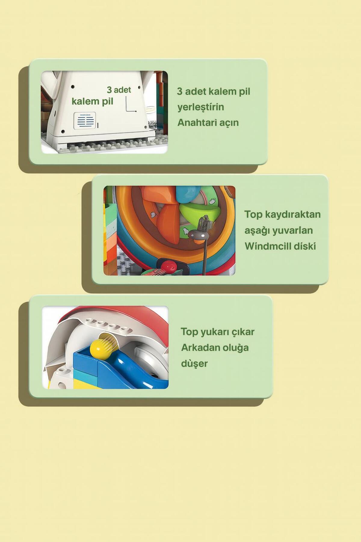 دود ۱۴۲ تکه مجموعه بلوک‌های ساختمانی ماجراجویی لغزنده