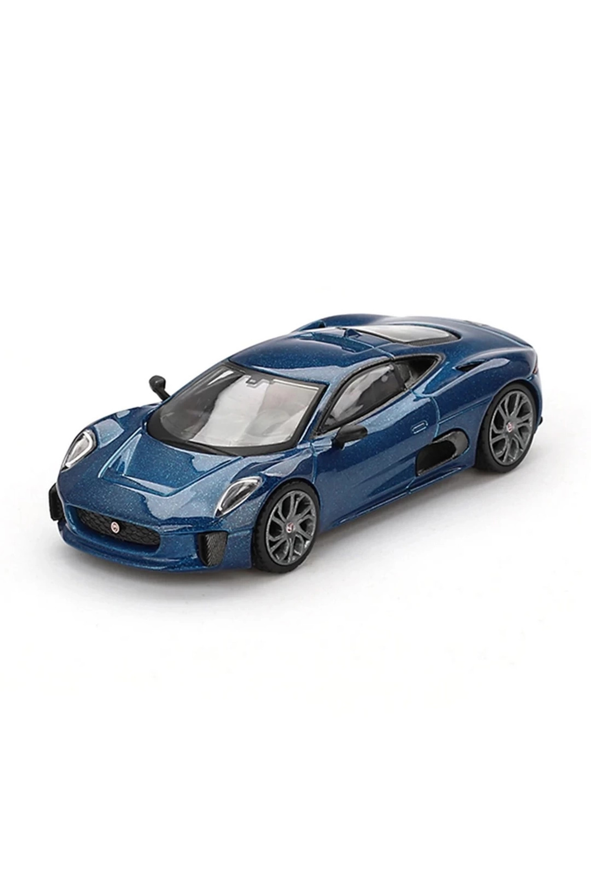 FrereConception BUĞZ Mini GT 1/64 Jaguar C-X75 Blue