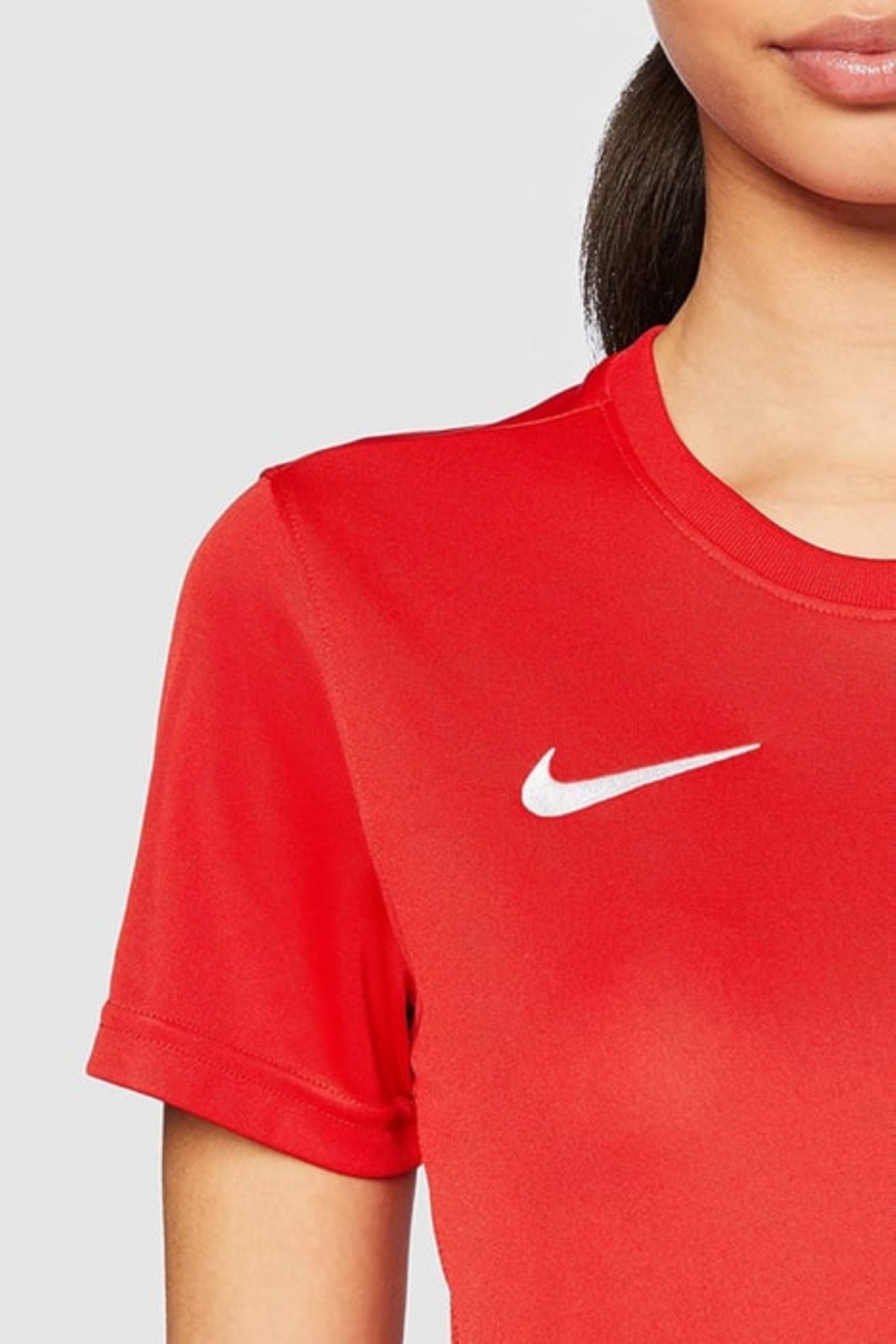 Nike Günlük Kadın Spor Tişört Kırmızı görsel 3