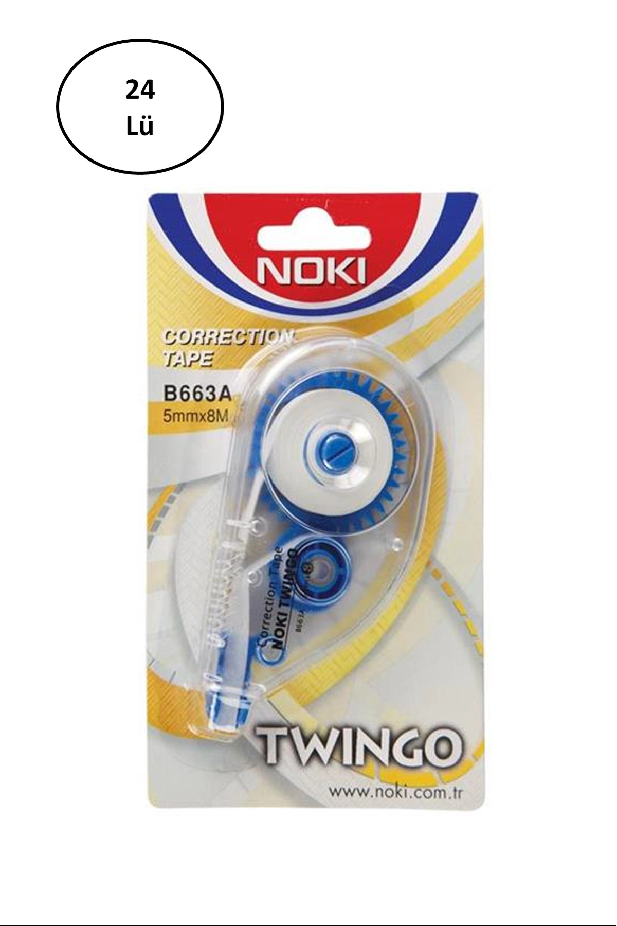 Genel Markalar Noki Şerit Silici Twingo 5mmx8mt B663a8m 24'lü