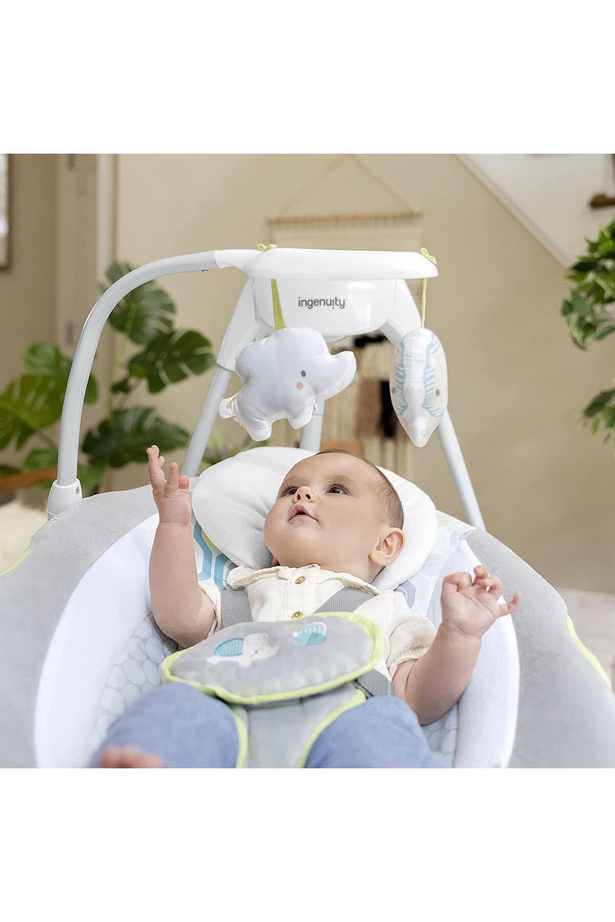 Ingenuity Simple Comfort Everston Dönenceli Salıncak ve Ev Tipi Ana Kucağı fotoğrafı 7 (önizleme)