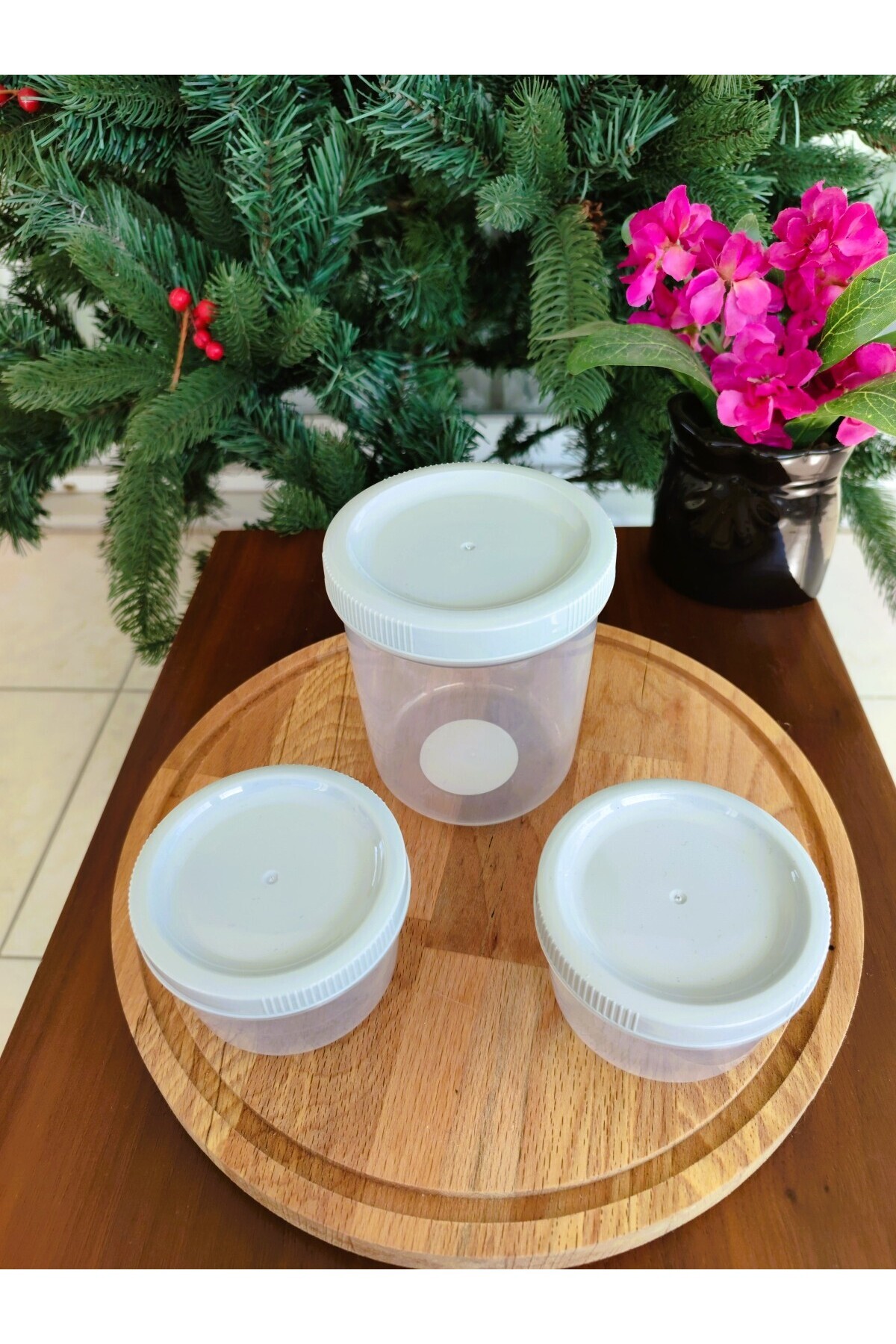 ぬっこ Madame Coco Dieppe Soft Green 3'lü Atıştırmalık Kabı - 10,2 x 10,2