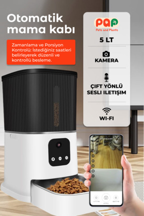 Pets and Plants 6 L Otomatik Mama Kabı