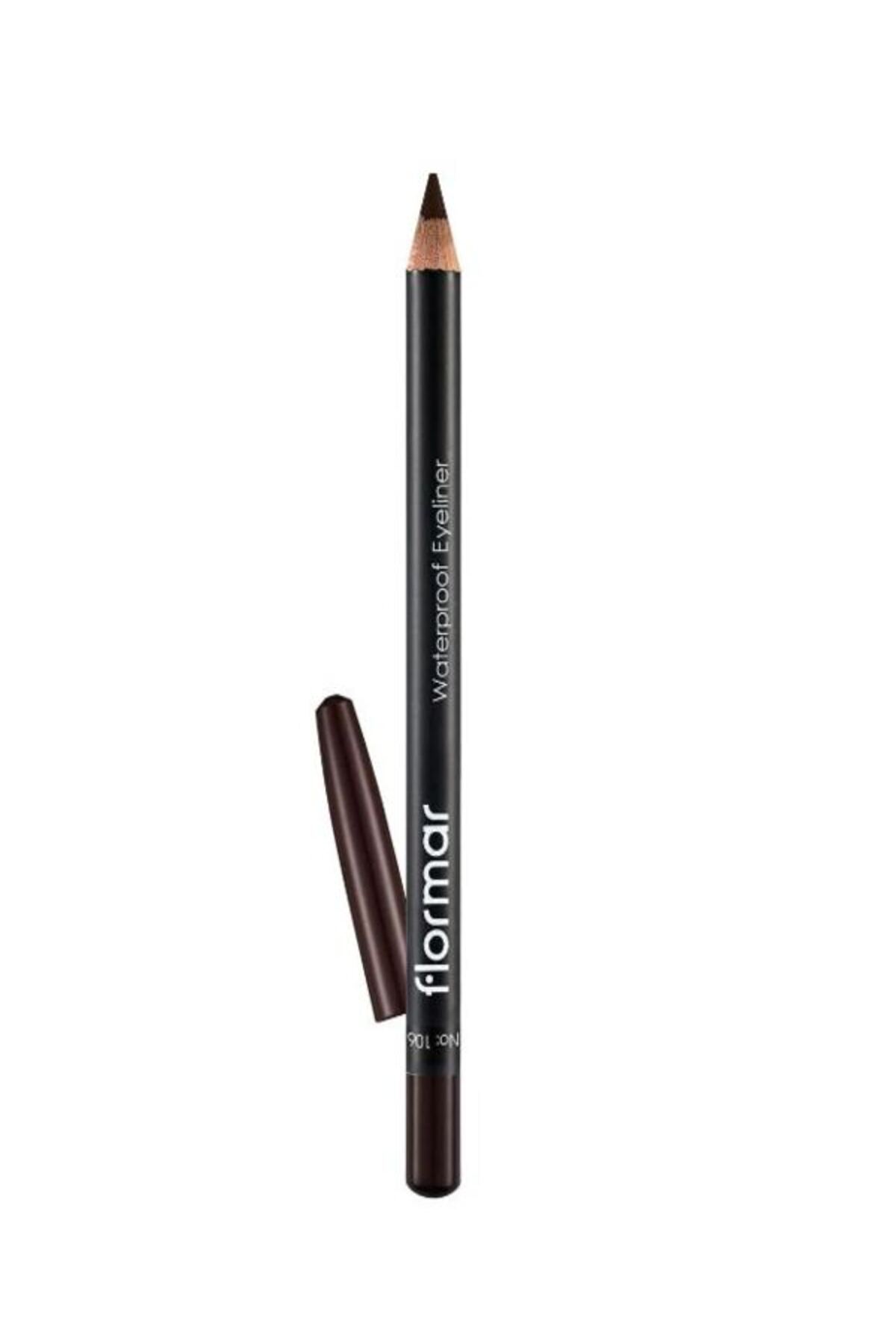Flormar Yüksek Pigmentli & Mat Bitişli Suya Dayanıklı Göz Kalemi-Waterproof Eyeliner