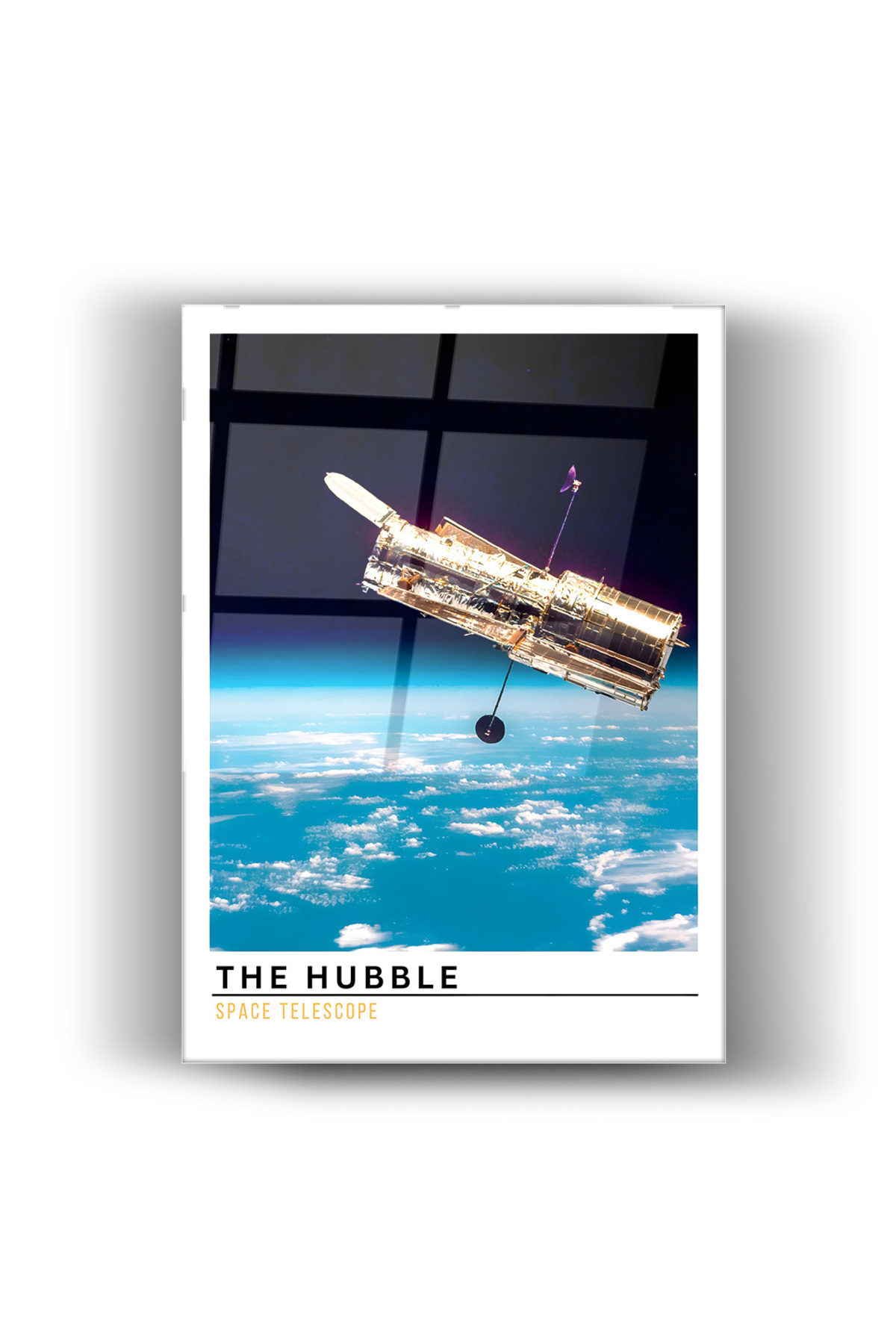 The Hubble Space Telescope Dekoratif Poster-Cam Tablo- Ev ve Ofis Dekorasyonu